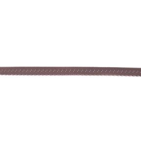 Fettuccia elastica pizzo [12 mm] – grigio pietra, 