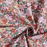tessuto in cotone cretonne Piccoli fiori retrò – bianco/rosa,  thumbnail number 3