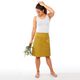 FRAU INA - gonna semplice con tasche applicate, Studio Schnittreif  | XS -  XXL,  thumbnail number 5
