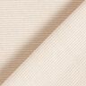 Costina tubolare per polsini con anelli stretti – beige/bianco lana | Resto 100cm,  thumbnail number 3
