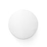 Bottone rivestito, satin da sposa – bianco,  thumbnail number 1