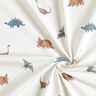 GOTS jersey di cotone Dinosauri contenti stampa digitale – avorio,  thumbnail number 3
