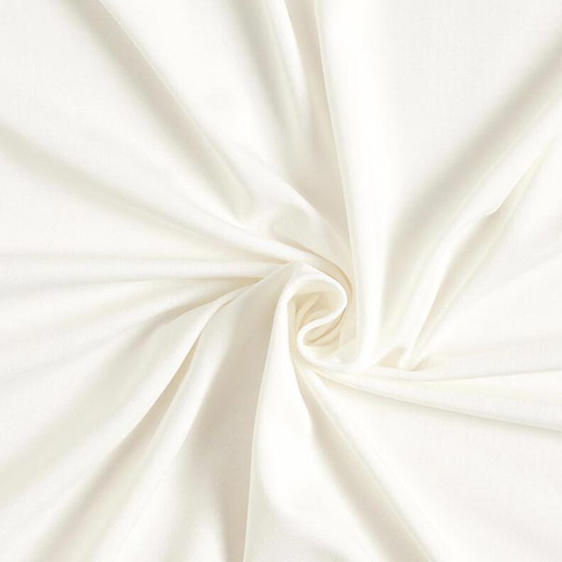 bambù jersey di viscosa tinta unita – bianco lana,  image number 1