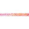 Bordino con paillette elastico [20 mm] – arancio pesca/rosa,  thumbnail number 1