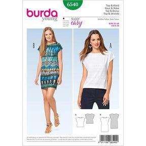 top / abito, Burda 6540, 