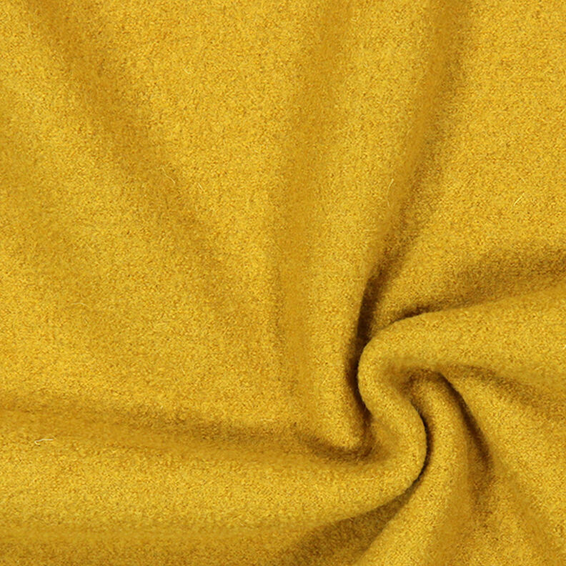 loden follato in lana – senape,  image number 1