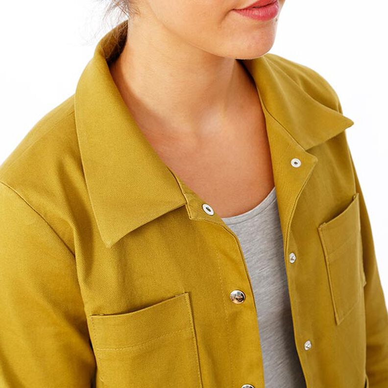 FRAU DITA - giacca corta con ampie tasche, Studio Schnittreif  | XS -  XXL,  image number 7