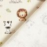 popeline di cotone Cuccioli di animali della giungla stampa digitale – beige,  thumbnail number 4