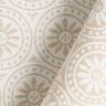 Tessuto jacquard da esterni motivi ornamentali e cerchi – beige/bianco lana,  thumbnail number 4