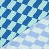 Soffice felpa a quadri ondulati | Poppy Fabrics – blu reale/blu ghiaccio,  thumbnail number 4