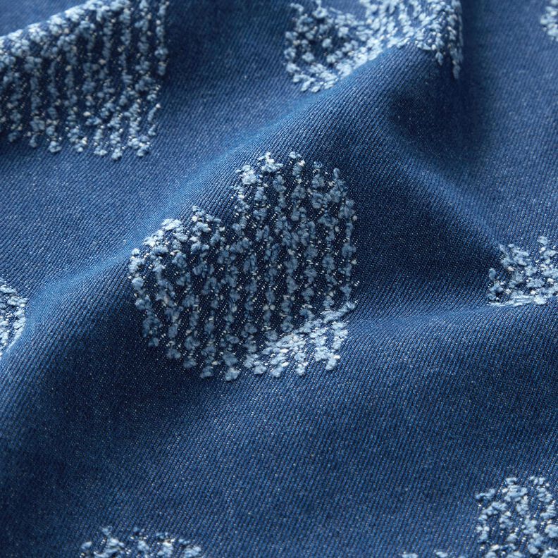 jeans Cuori “Sguardo distrutto”. – colore blu jeans,  image number 3