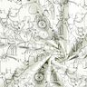 jersey di cotone Vivaci animali della giungla – bianco lana,  thumbnail number 3