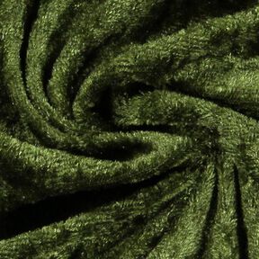 Velluto panné – verde oliva scuro, 