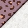French terry Stampa leopardata – lillà,  thumbnail number 4