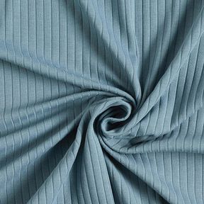 jersey a coste, tinta unita – blu colomba, 
