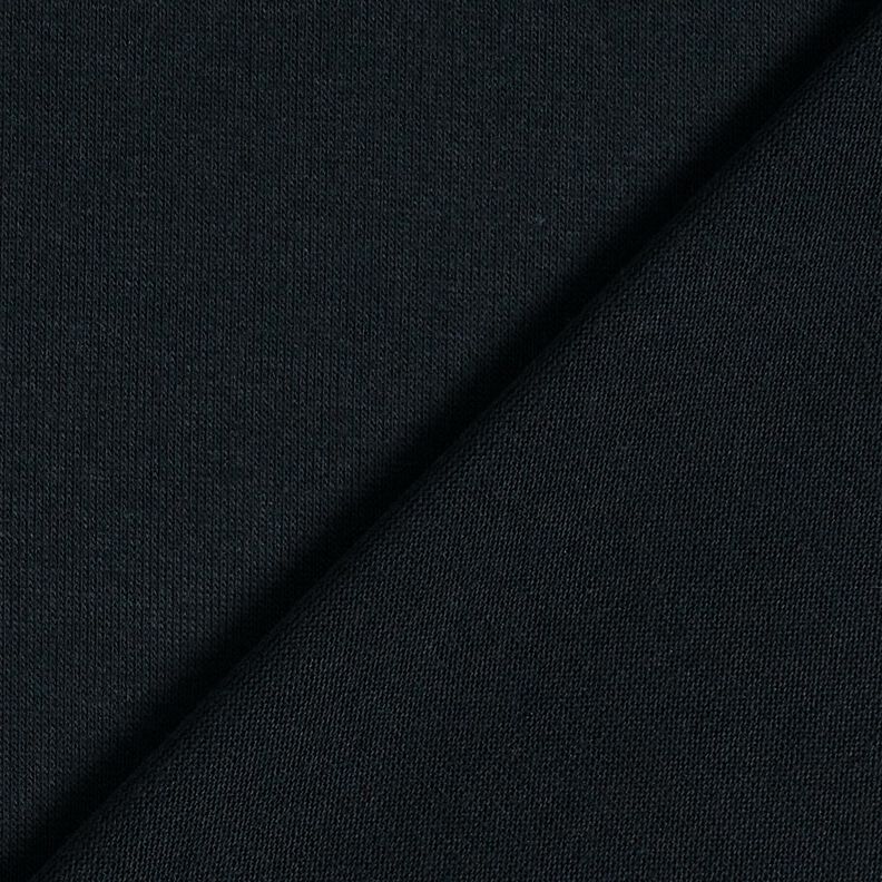 Maglia fine in tinta unita, leggera – nero-azzurro,  image number 3