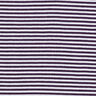 tessuto per polsini Righe tubolari – prugna/bianco,  thumbnail number 1