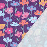 French terry, felpa estiva Fiori variopinti | Poppy Fabrics – lillà rosso,  thumbnail number 4
