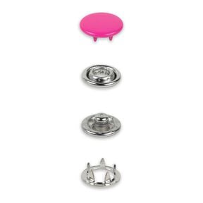 Bottoni automatici per jersey [12 mm] | Prym – pink, 