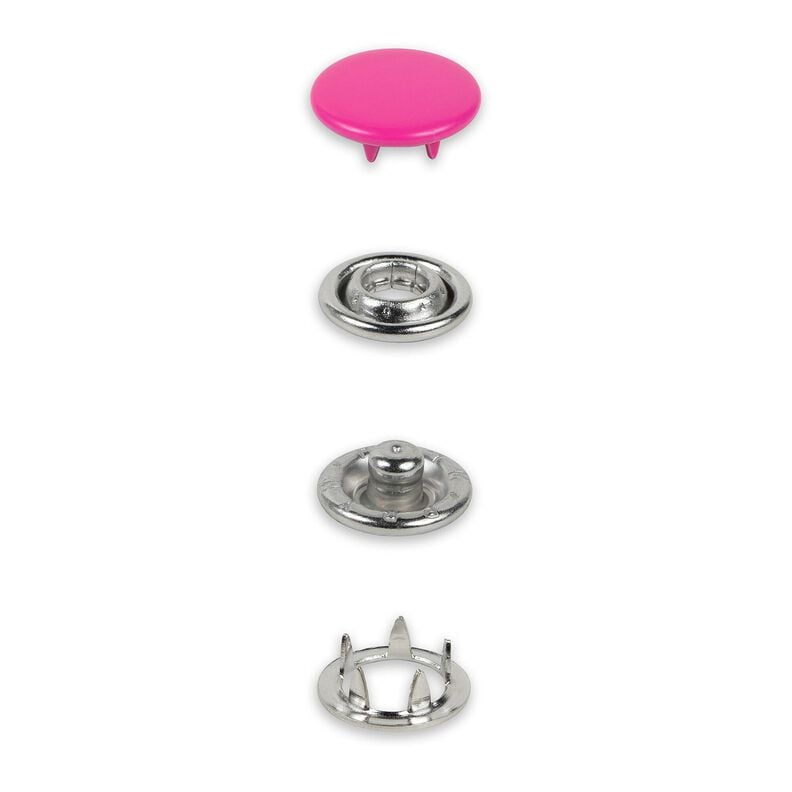 Bottoni automatici per jersey [12 mm] | Prym – pink,  image number 2