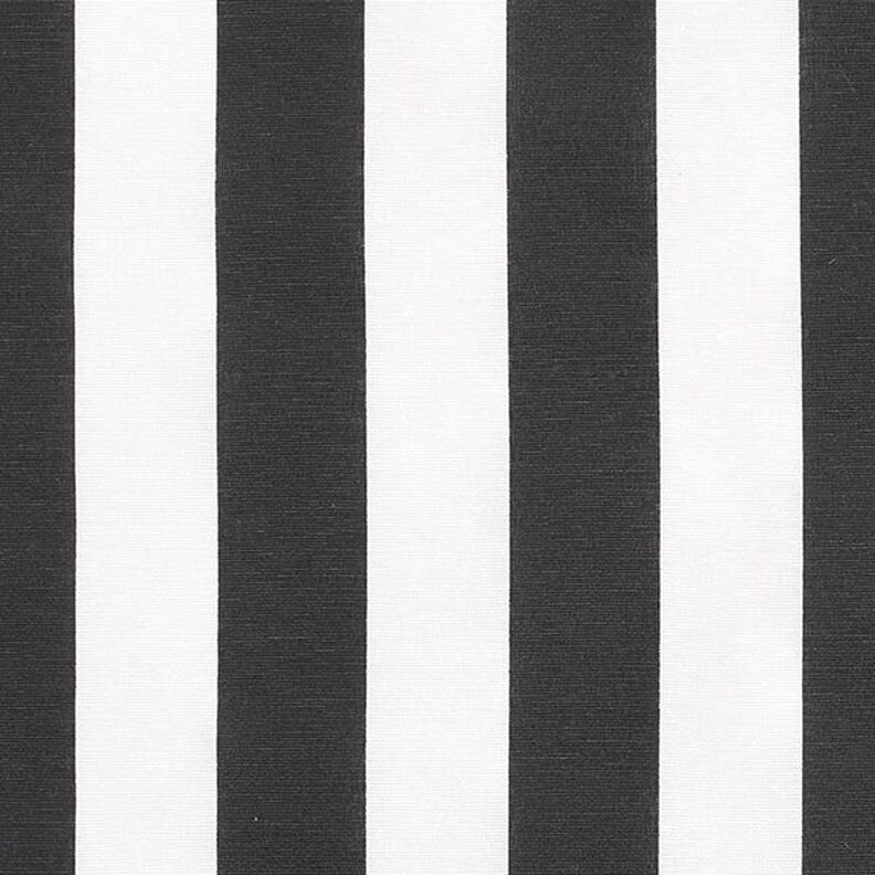 tessuto arredo tessuti canvas strisce – nero/bianco,  image number 1