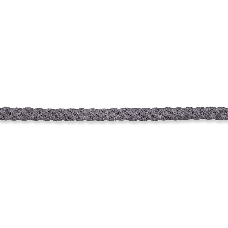 Cordoncino in cotone [Ø 5 mm] – grigio chiaro,  image number 2