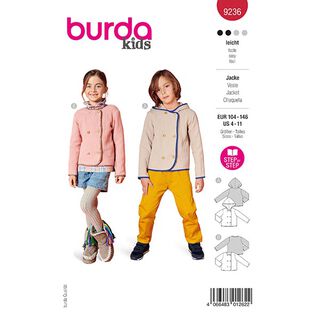 giacca | Burda 9236 | 104-140, 
