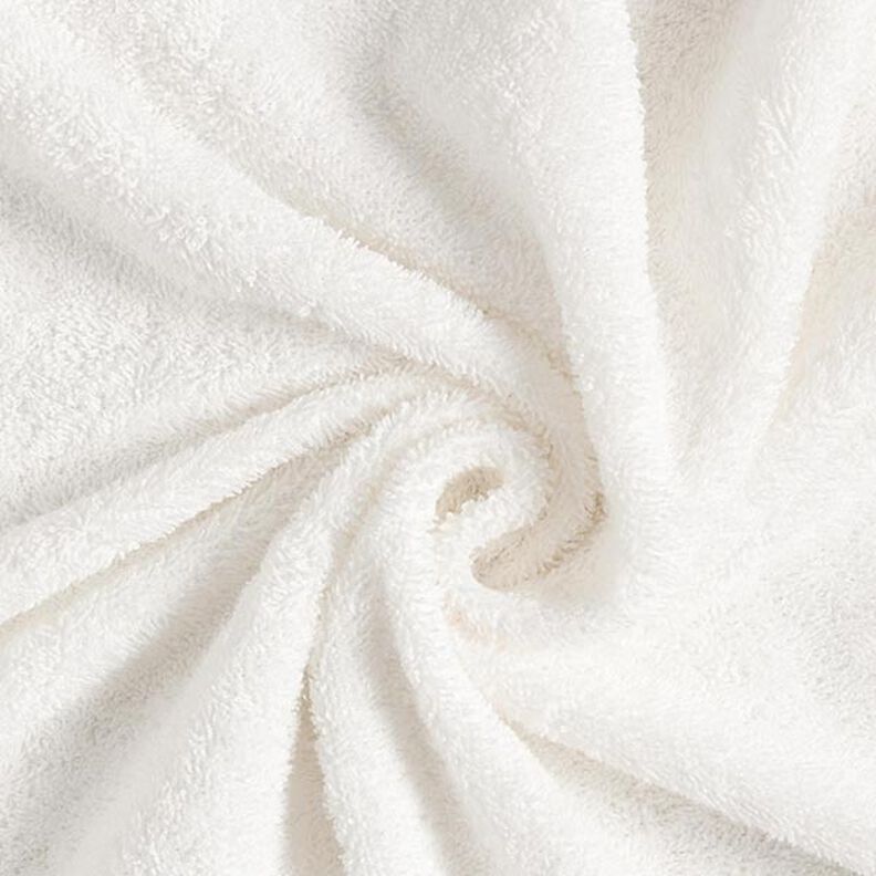 tessuto in spugna – bianco lana,  image number 1