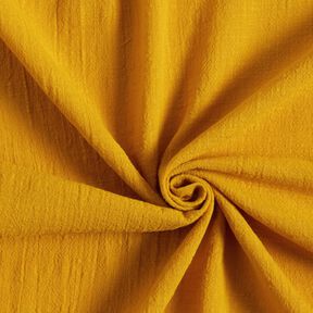 Tessuto di cotone con aspetto lino – senape, 