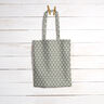 Tessuto jacquard da esterni losanghe – verde oliva,  thumbnail number 7
