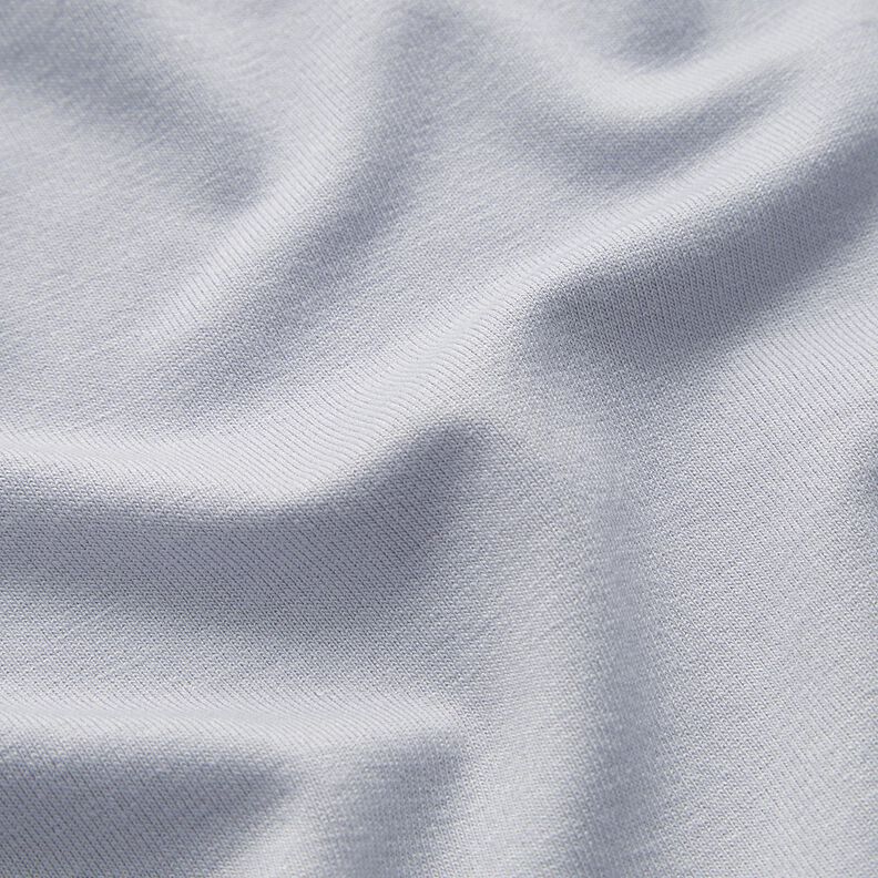 Jersey estivo in viscosa media – grigio argento,  image number 2