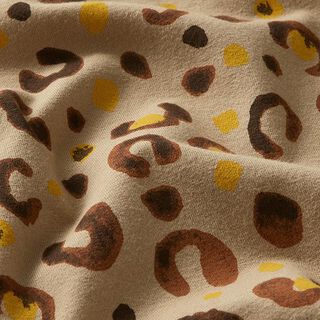 jersey di cotone macchie di leopardo – beige, 
