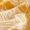 tessuto arredo tessuti canvas grandi foglie – giallo curry,  thumbnail number 2