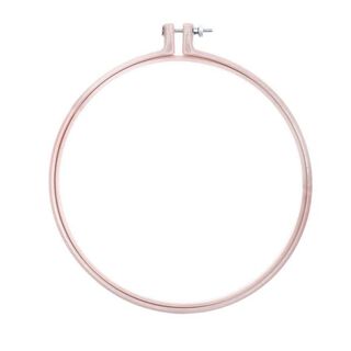 telaio da ricamo rotondo [ Ø 20,3 cm ] | Rico Design – rosa anticato, 