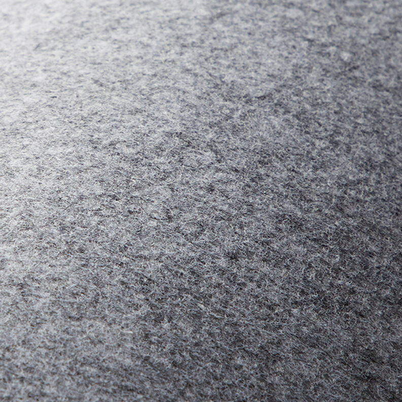 Feltro 45 cm / 4 mm di spessore mélange – grigio chiaro,  image number 2