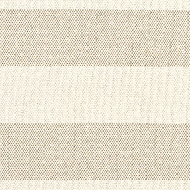 tessuto arredo panama righe ampie &ndash; talpa/beige chiaro,  image number 1