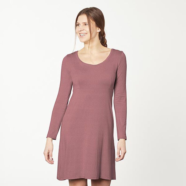 GOTS jersey di cotone | Tula – violetto pastello,  image number 5