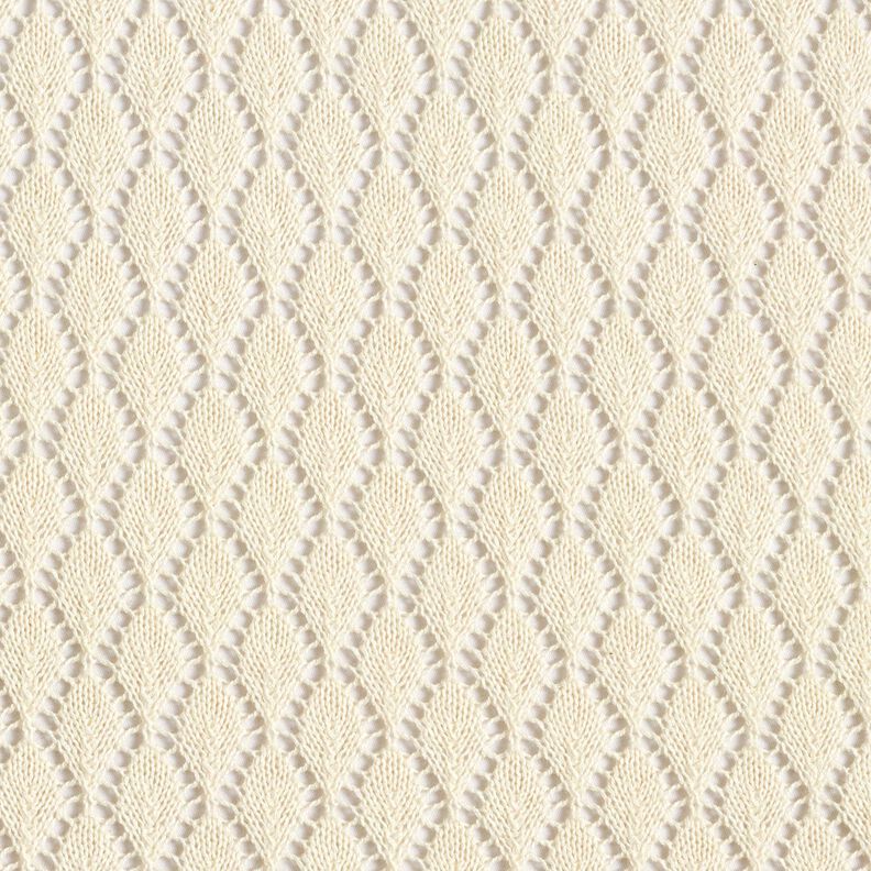 tessuto in maglia Crochette – bianco lana, image number 1