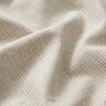misto cotone-lino Righe sottili – tortora chiaro/bianco,  thumbnail number 2