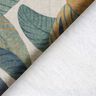 tessuto arredo mezzo panama foglie di banano – grigio blu/tortora chiaro,  thumbnail number 4