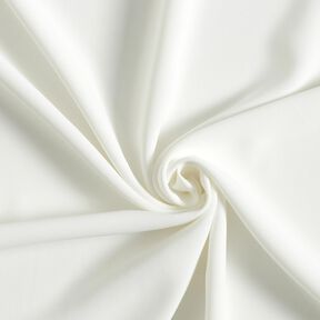 Tessuto per camicetta in tinta unita – bianco | Resto 50cm, 