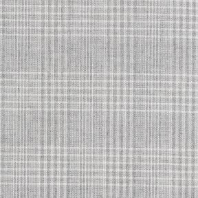 Tessuto in cotone leggero a quadri – grigio chiaro/bianco, 