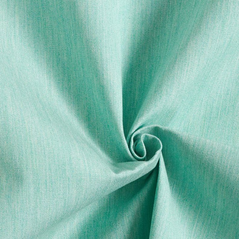 tessuti da esterni tessuti canvas tinta unita mélange – menta,  image number 2