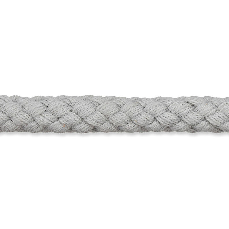 Cordoncino in cotone [Ø 7 mm] – grigio chiaro,  image number 1