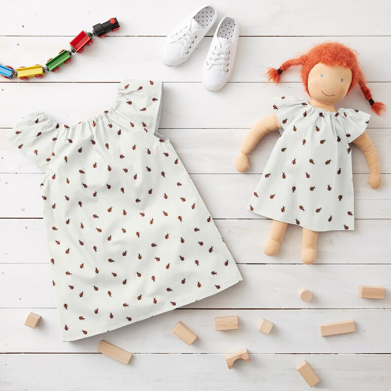 jersey di cotone coccinella &ndash; bianco/rosso,  image number 7