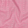 tessuto in cotone Jacquard quadri e cuori – pink/bianco,  thumbnail number 2