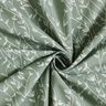 popeline di cotone tralci e foglie – canna palustre,  thumbnail number 3