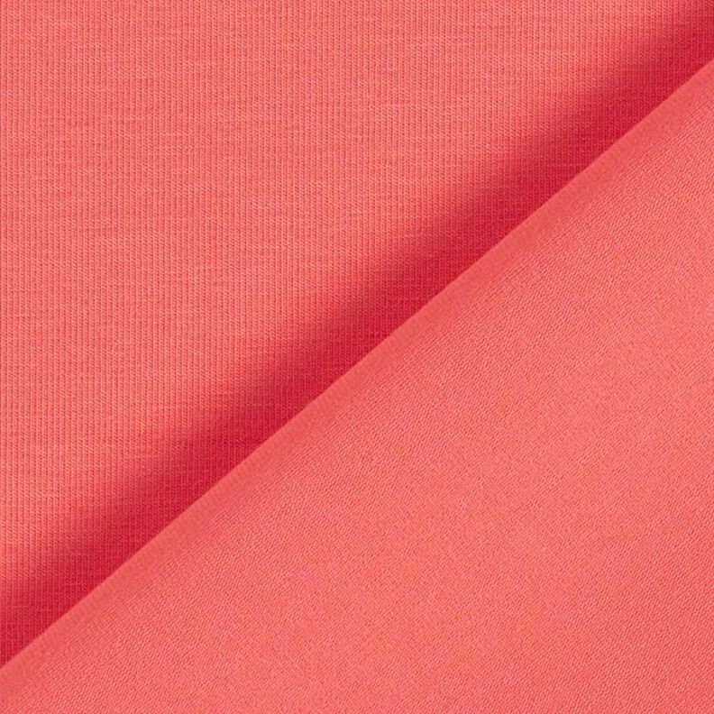 jersey di cotone medio tinta unita – aragosta, image number 5