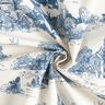 tessuto arredo mezzo panama Pastore – colore blu jeans/bianco lana,  thumbnail number 3