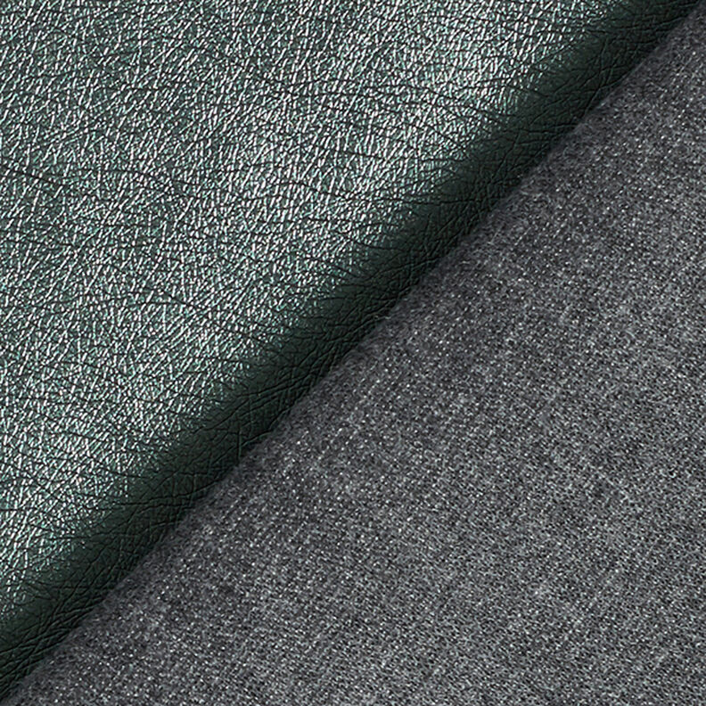 similpelle lucentezza, effetto metallizzato – verde scuro,  image number 3